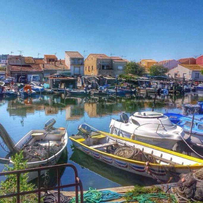 Maison Quartier Pointe-Courte A Sète מראה חיצוני תמונה